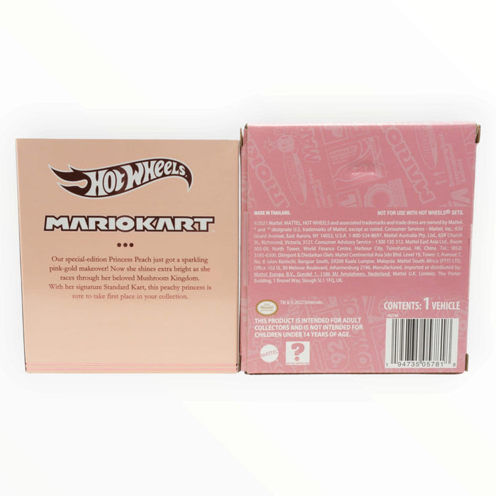 Hot Wheels Standard Kart (Pink Gold Peach - SDCC) Mario Kart (2022)