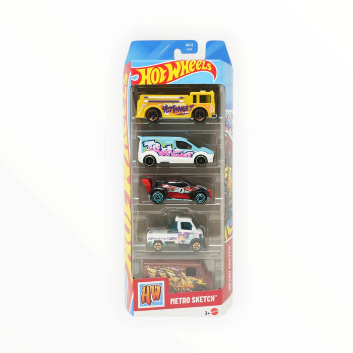 Hot Wheels Metro Sketch - 5-Packs (2026)