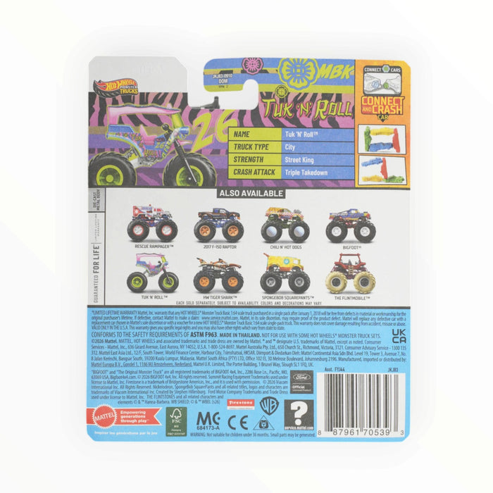 Hot Wheels Tuk 'N' Roll - Monster Trucks (2026)