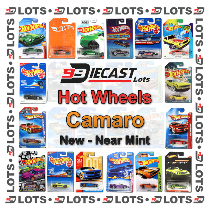 99Diecast Hot Wheels Lot - Camaro - New Near Mint - Choose Your Lot Size