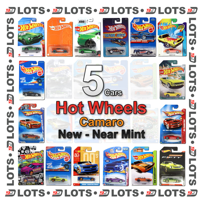 99Diecast Hot Wheels Lot - Camaro - New Near Mint - Choose Your Lot Size