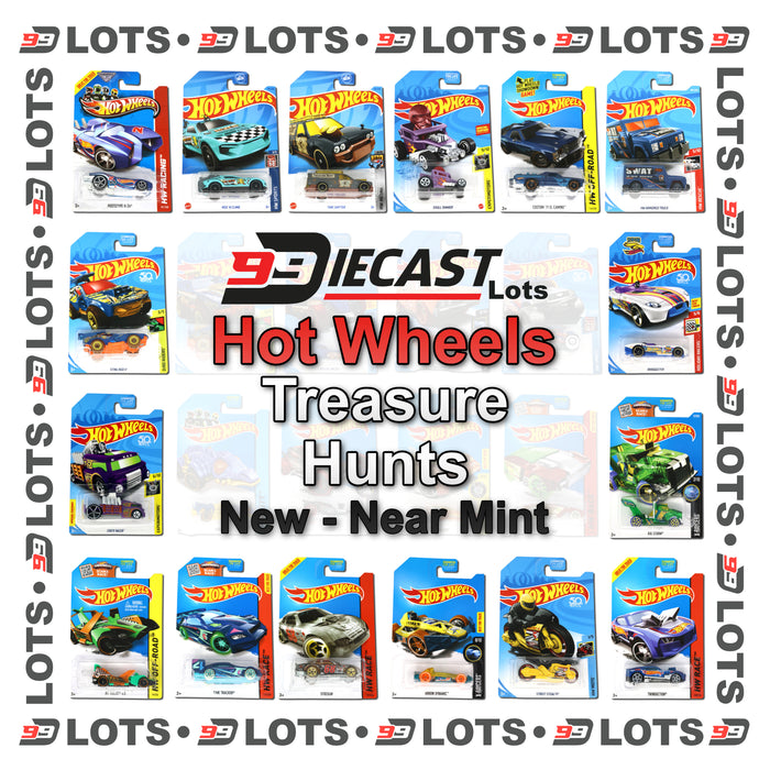 99Diecast Hot Wheels Lot - Treasure Hunts - New Near Mint - Choose Your Lot Size