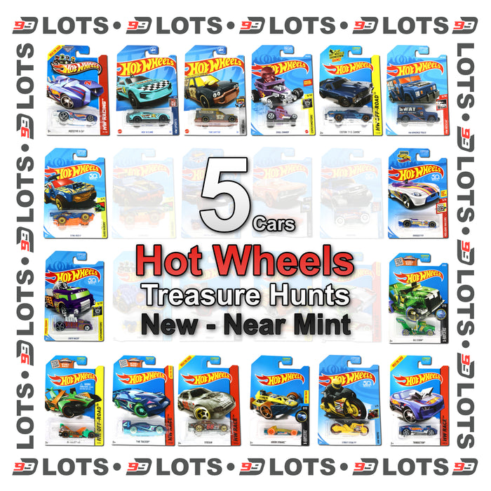 99Diecast Hot Wheels Lot - Treasure Hunts - New Near Mint - Choose Your Lot Size