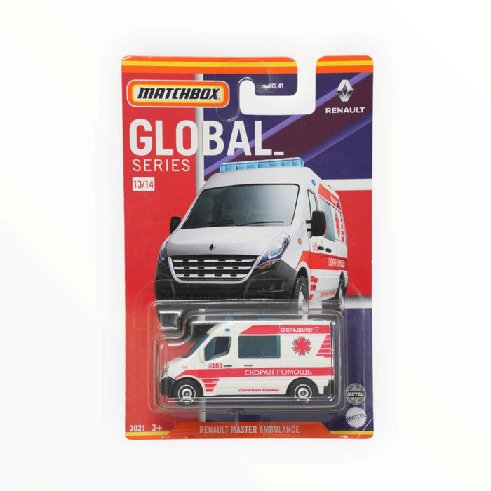 Matchbox Renault Master Ambulance - Global Series (2021) 13/14