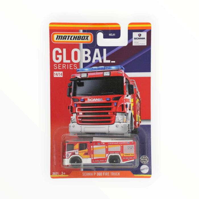 Matchbox Scania P 360 Fire Truck - Global Series (2021) 14/14