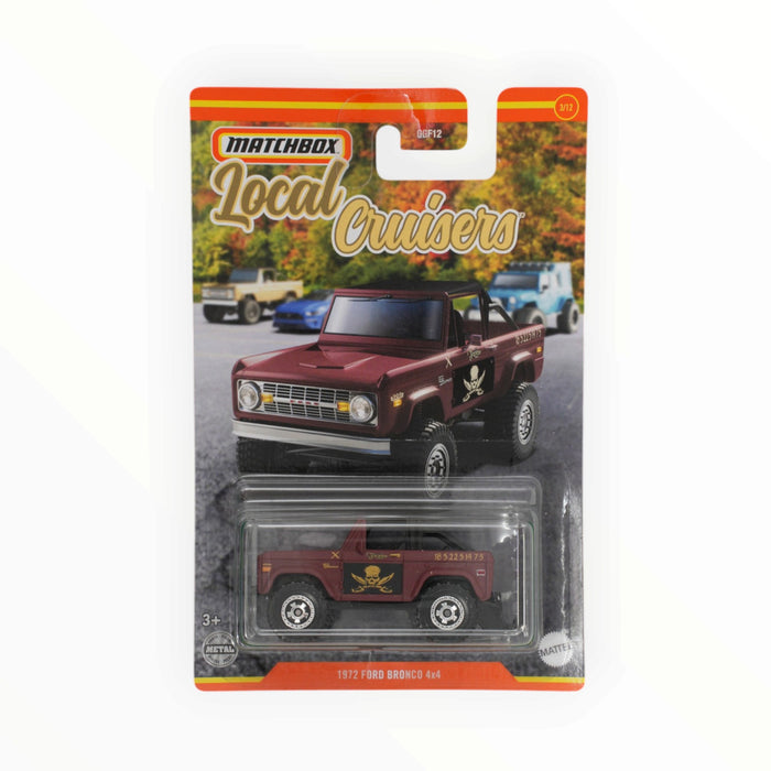 Matchbox 1972 Ford Bronco 4x4 - Local Cruisers (2022) 3/12