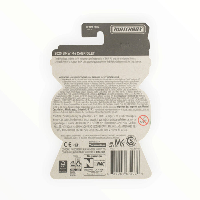Matchbox 2020 BMW M4 Cabriolet - Moving Parts (2022) 29/50