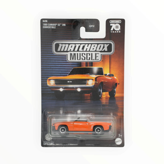 Matchbox 1969 Camaro SS 396 Convertible - Muscle Series (2023) 4/6
