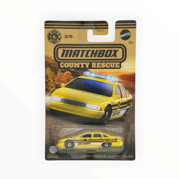 Matchbox Chevy Caprice Classic Police - County Rescue (2024) 3/6